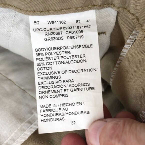 Dickies Men's Work Shorts Size 32 Classic Fit Workwear Khaki Relaxed Tan Casual - Picture 3 of 13